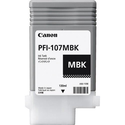 Canon Ink Tank PFI-107MBK - Pigment Matte Black Ink Tank 130ml