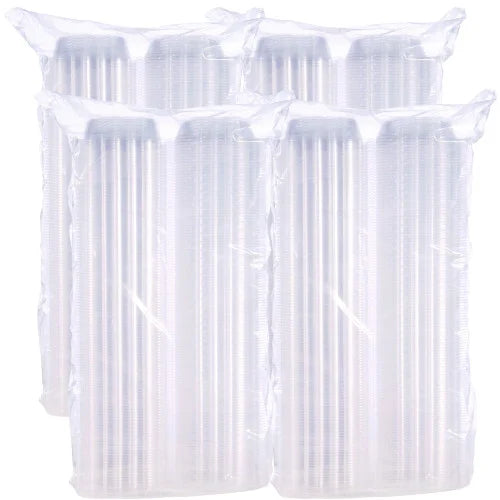 Dart ClearSeal Hinged-Lid Plastic Containers, Sandwich Container, 13.8 oz, 5.4 x 5.3 x 2.6, Clear, Plastic, 500/Carton (C53PST1)