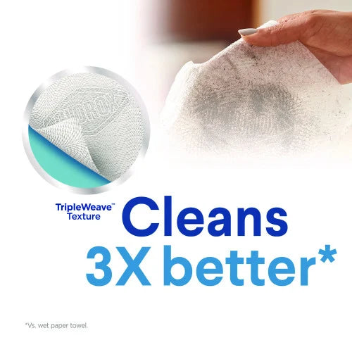 Clorox Disinfecting Wipes, 1-Ply, 7 x 8, Fresh Scent/Citrus Blend, White, 75/Canister, 3 Canisters/Pack (30208PK)
