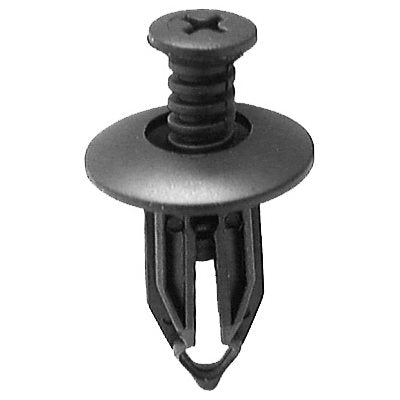 27/32 x 1in GM Rear Bumper Fascia Push Type Retainer Black
