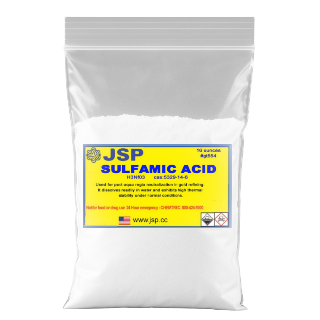 JSP 99.95% Sulfamic Acid – For E-Waste, Gold Refining & Metal Cleaning