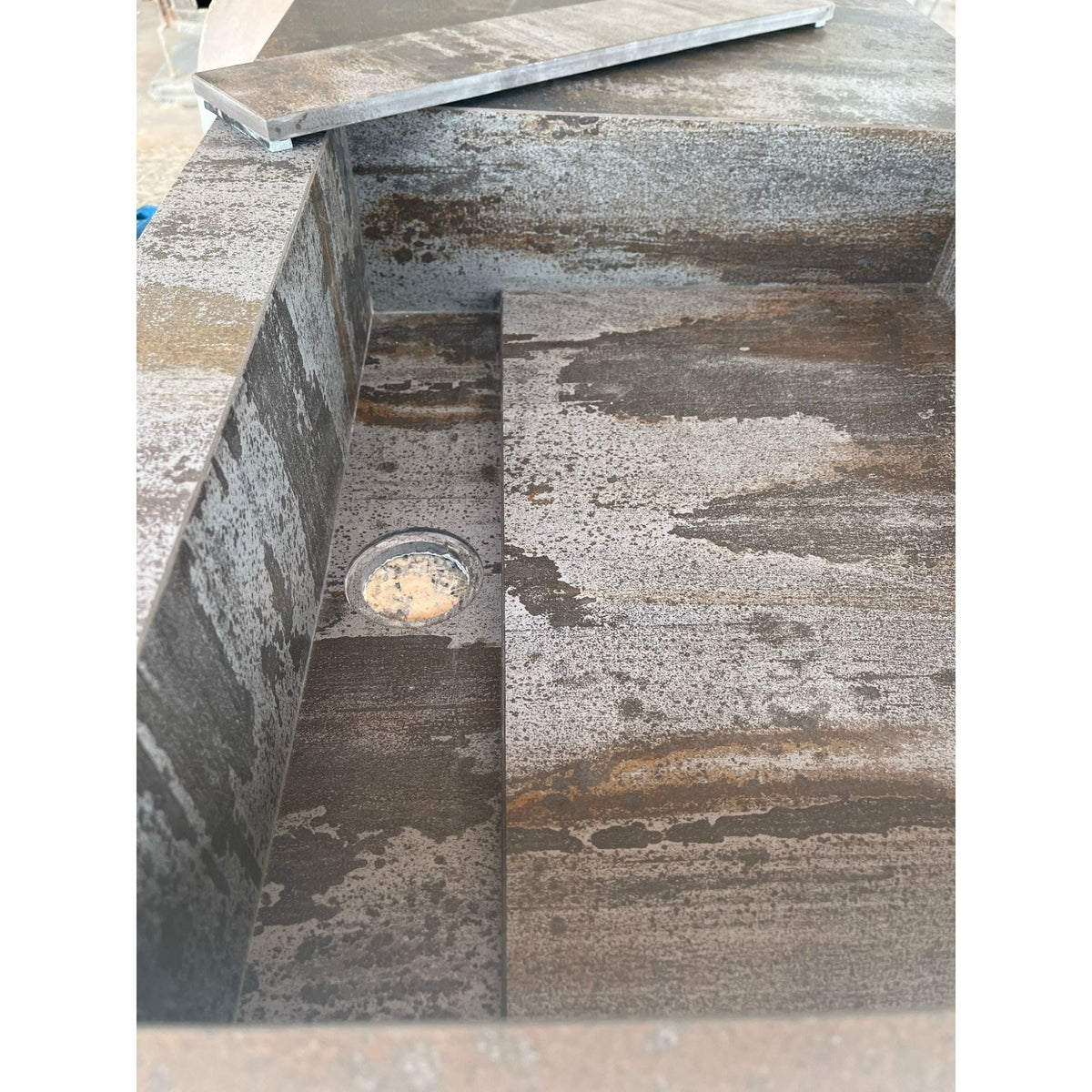 Engineered Porcelain Sink Dekton Trillium Handcrafted Natural Stone