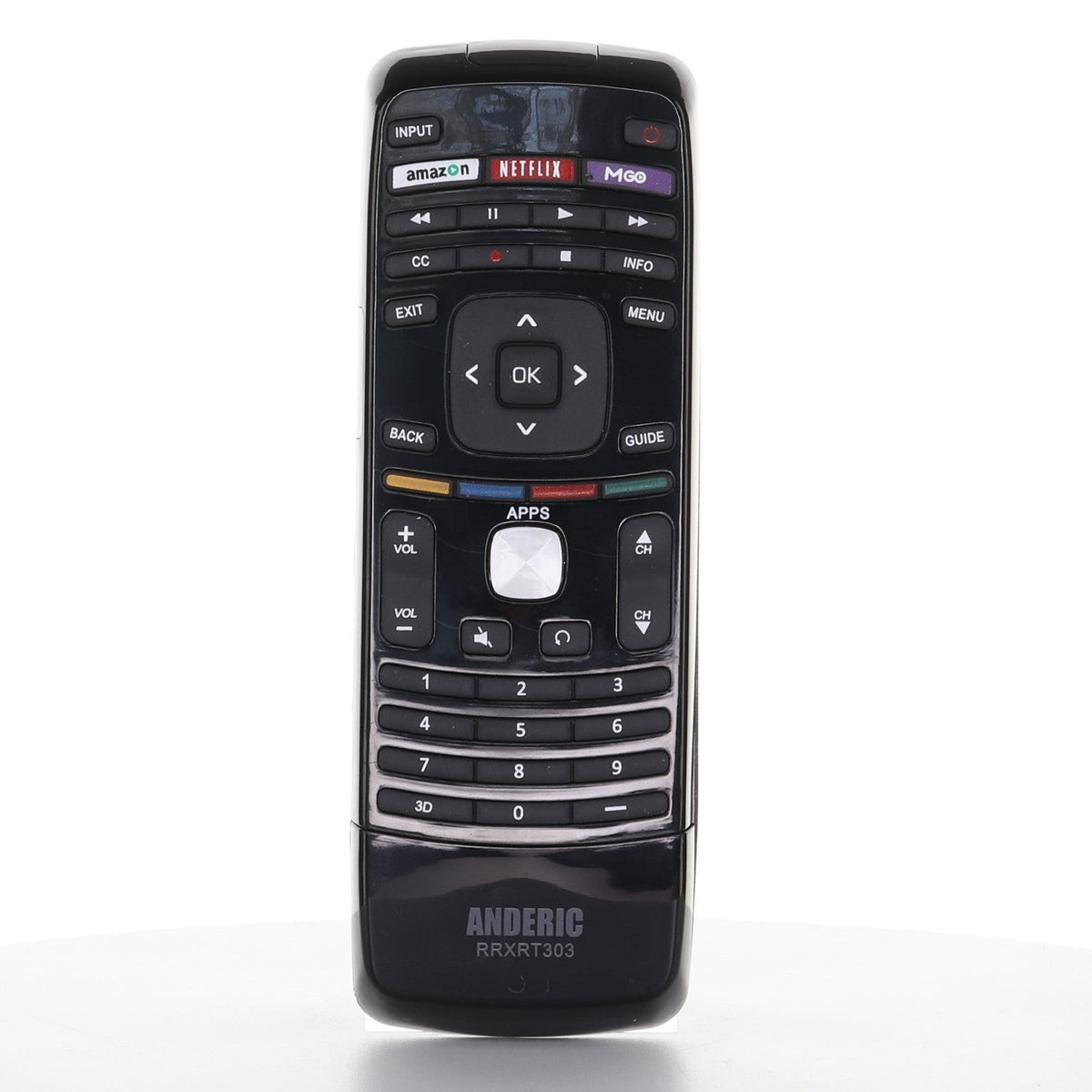 Anderic Substitute For Vizio VR17 TV Remote Control 98003060500 [RRXRT303]
