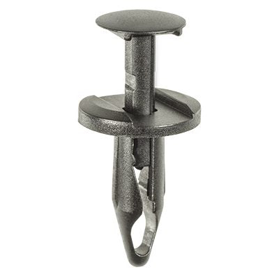 19/32 x 3/4in GM Closed End Push Type Retainer Black