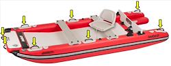 FastCat12 Swivel Seat Canopy Package