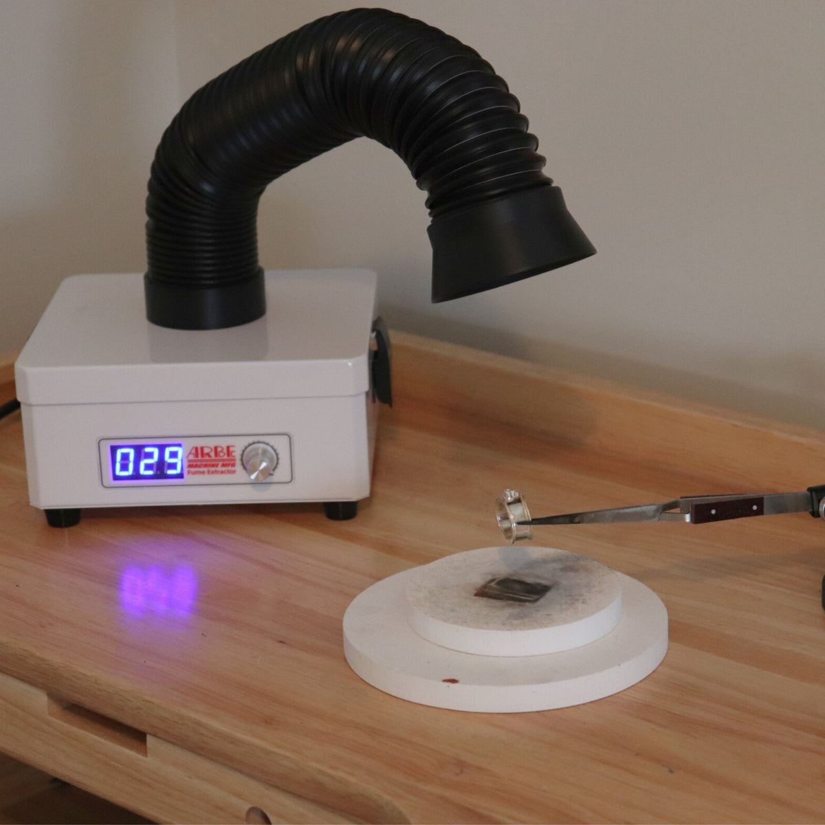 Soldering Vent Fume Extractor for Jewelry (Tabletop)