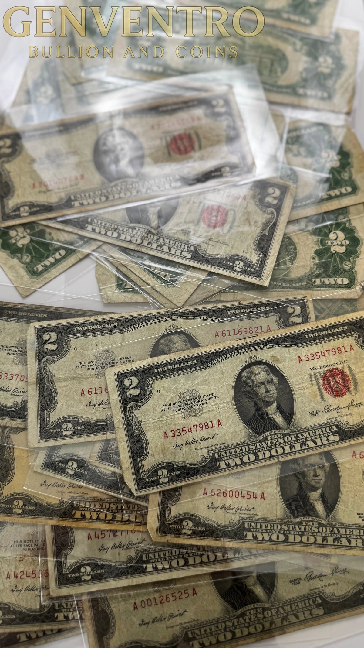1953 $2 Red Seal United States Note