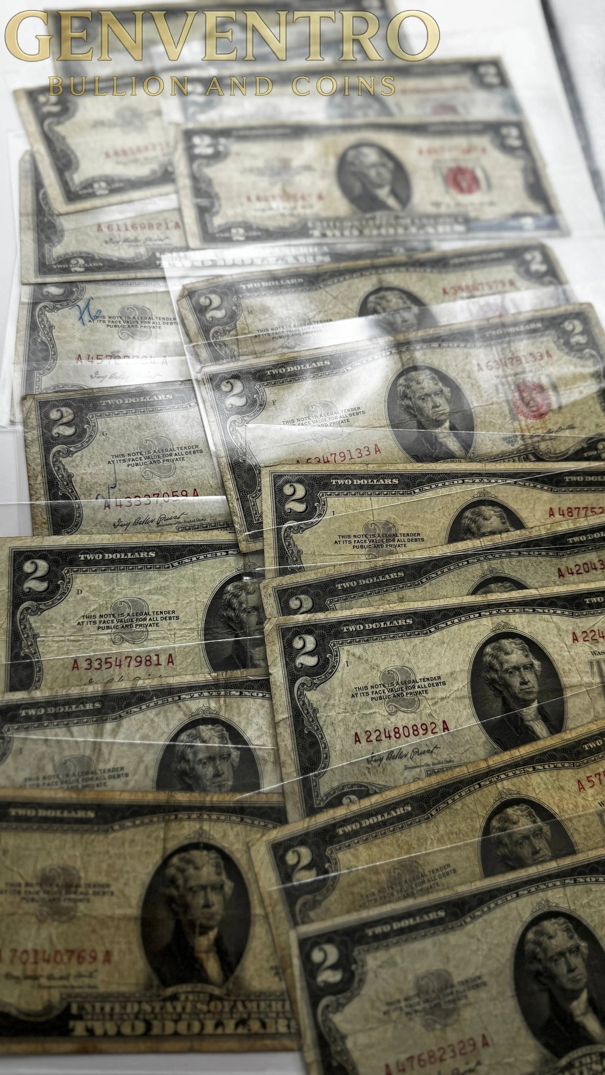 1953 $2 Red Seal United States Note