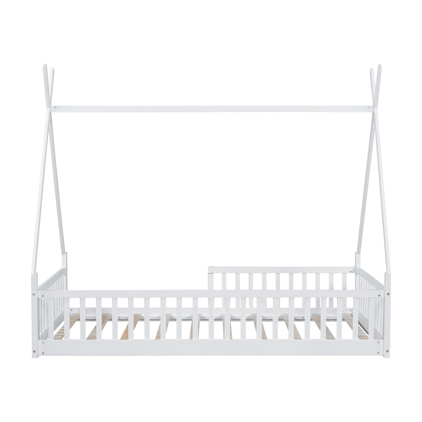 House Shaped Design Bed With Fence