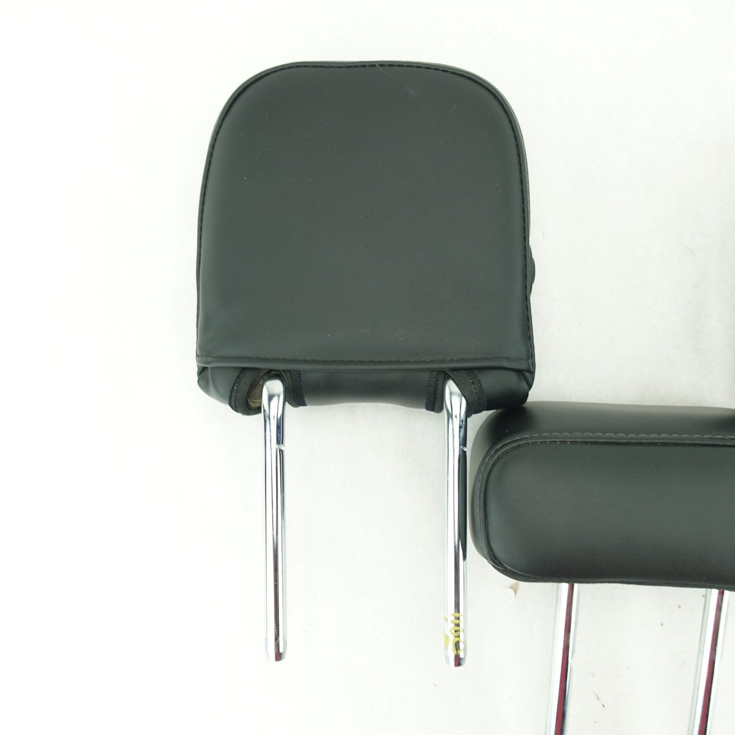 2015 2016 2017 2018 2019 Ford F150 Black Leather Headrest Set Rear Back Seat