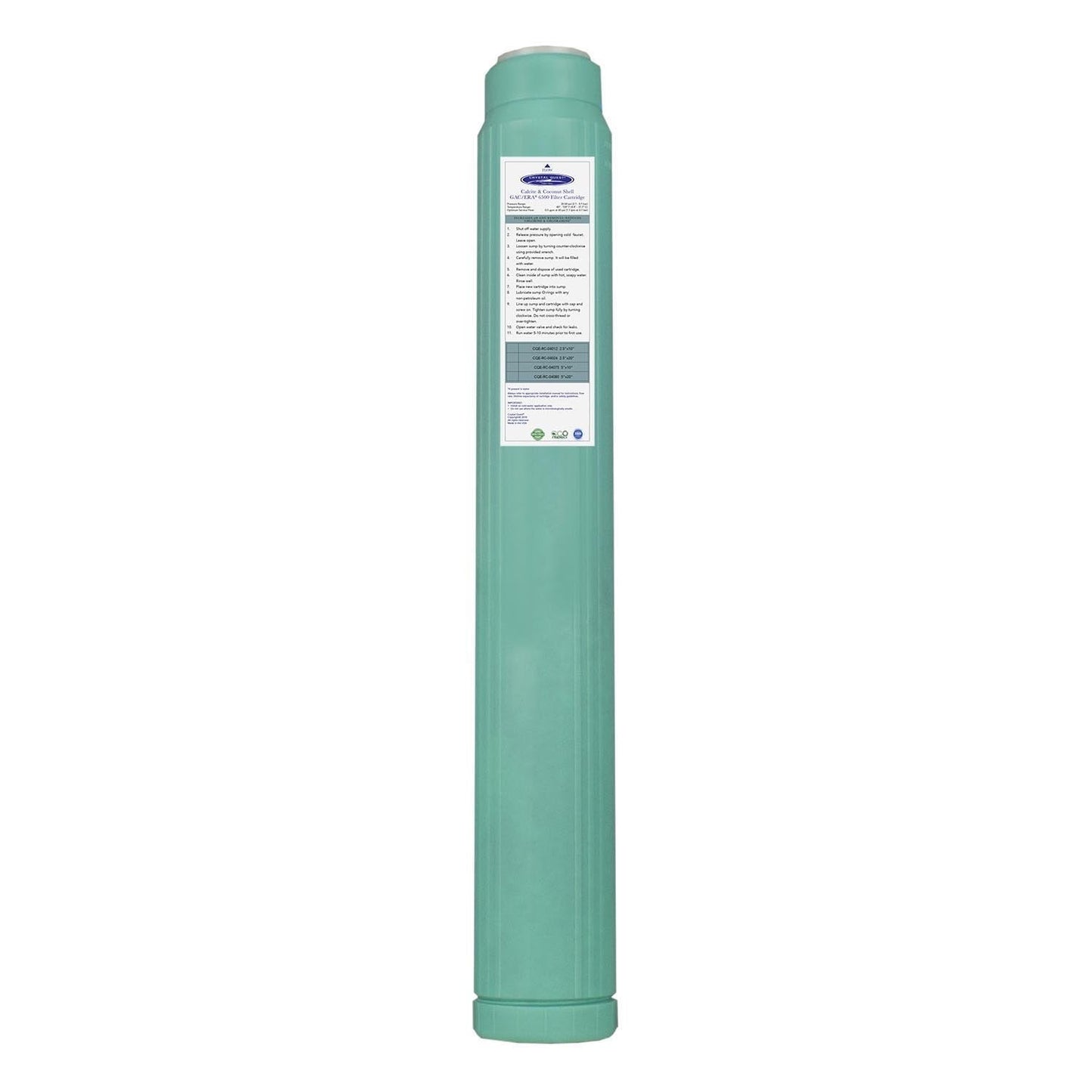 Calcite & Coconut Shell GAC Filter Cartridge