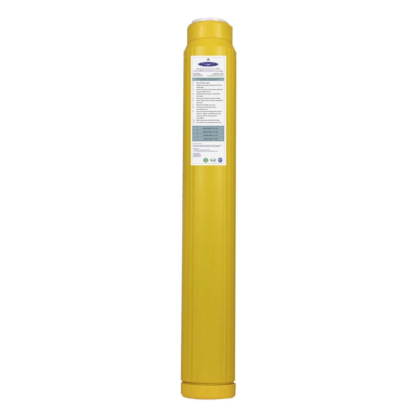 Phosphate & Coconut Shell GAC Filter Cartridge