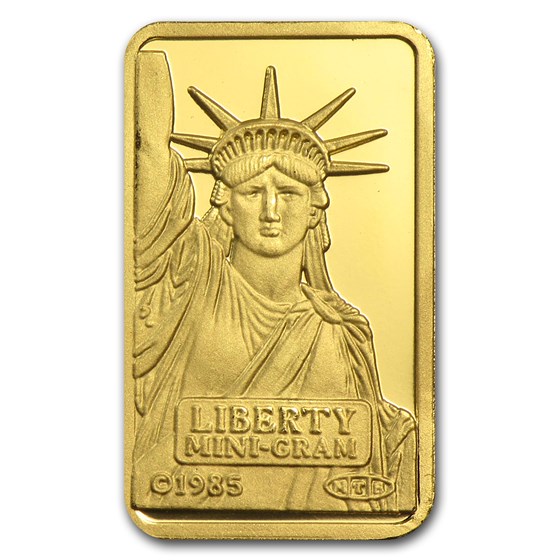 2 Gram Gold Bar .999 Fine Secondary Market 0.0643 Oz