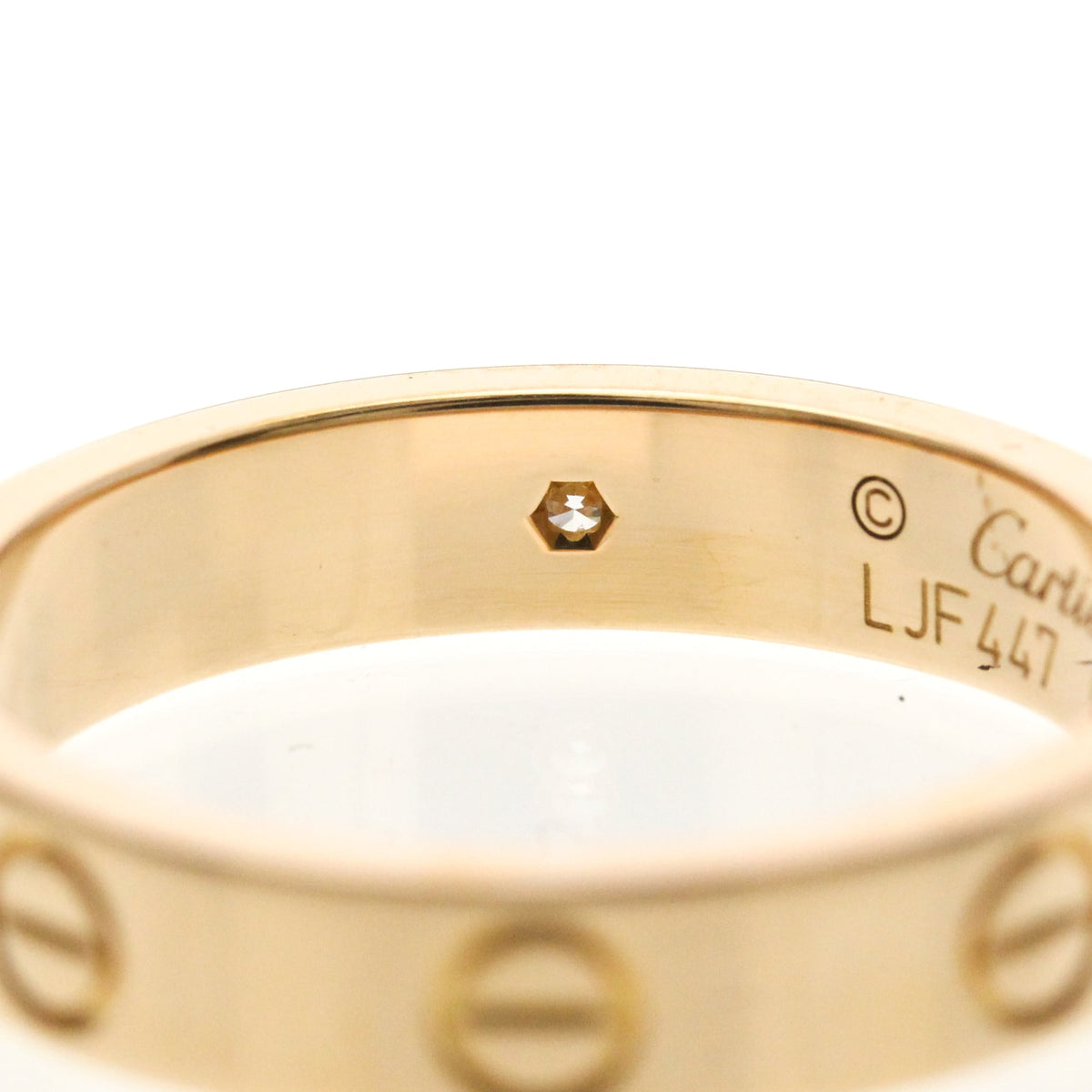 Cartier Mini Love · Rose Gold · Diamond