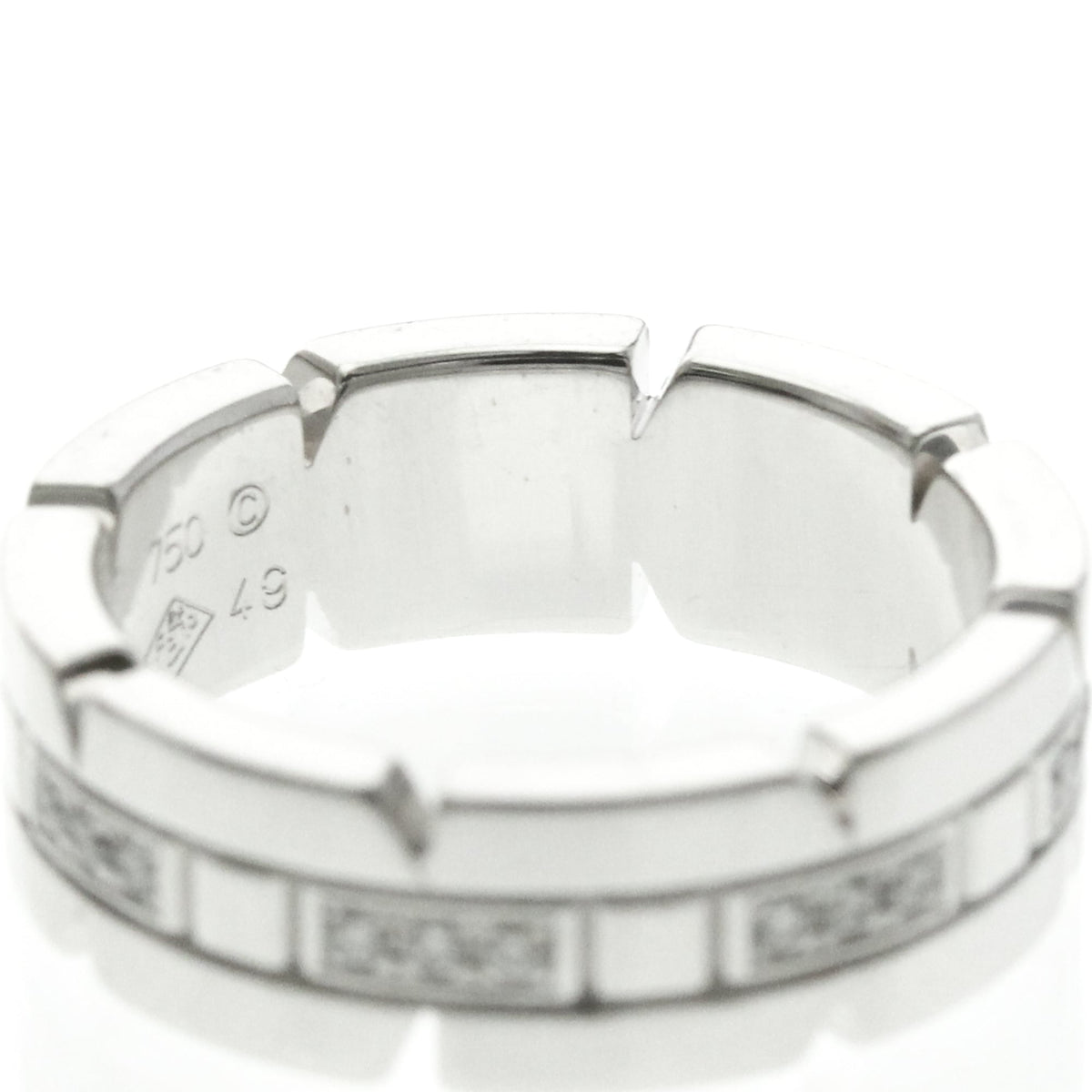 Cartier Tank Française · 18K White Gold · Diamond