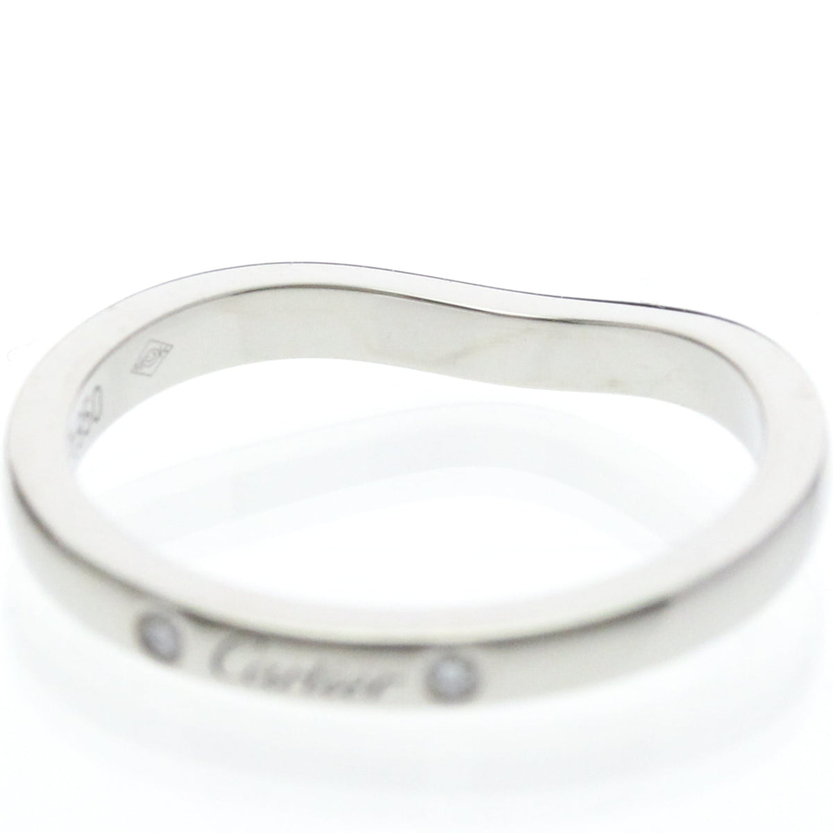 Cartier Ballerina · Platinum · Three Diamonds