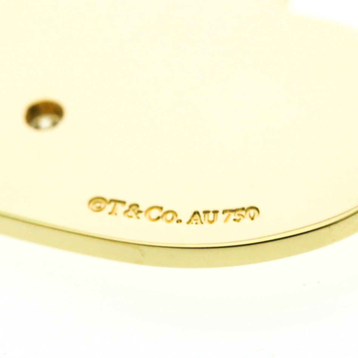 Tiffany Heart · Diamond · 18K Yellow Gold