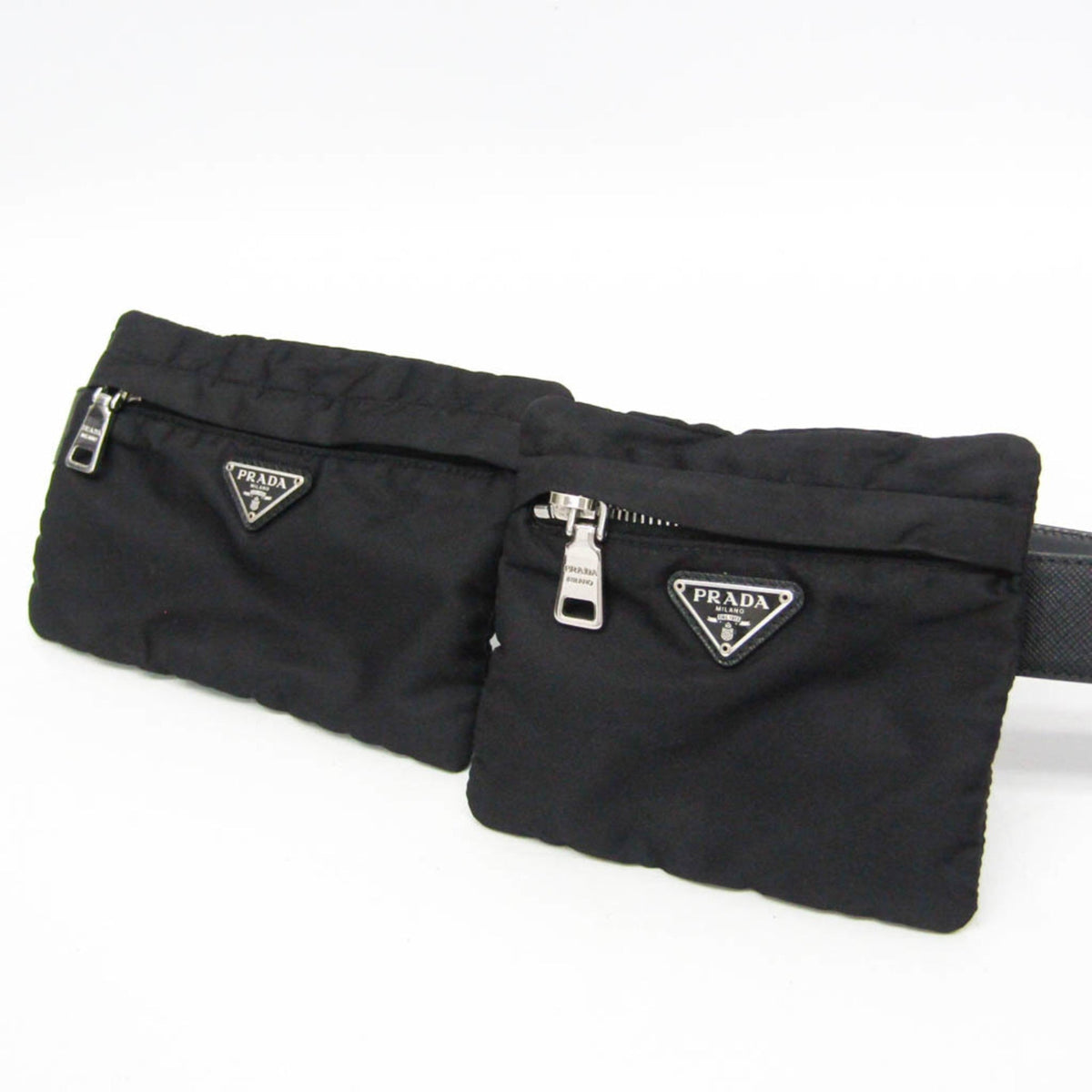 Prada Tessuto Belt Pouch · Leather