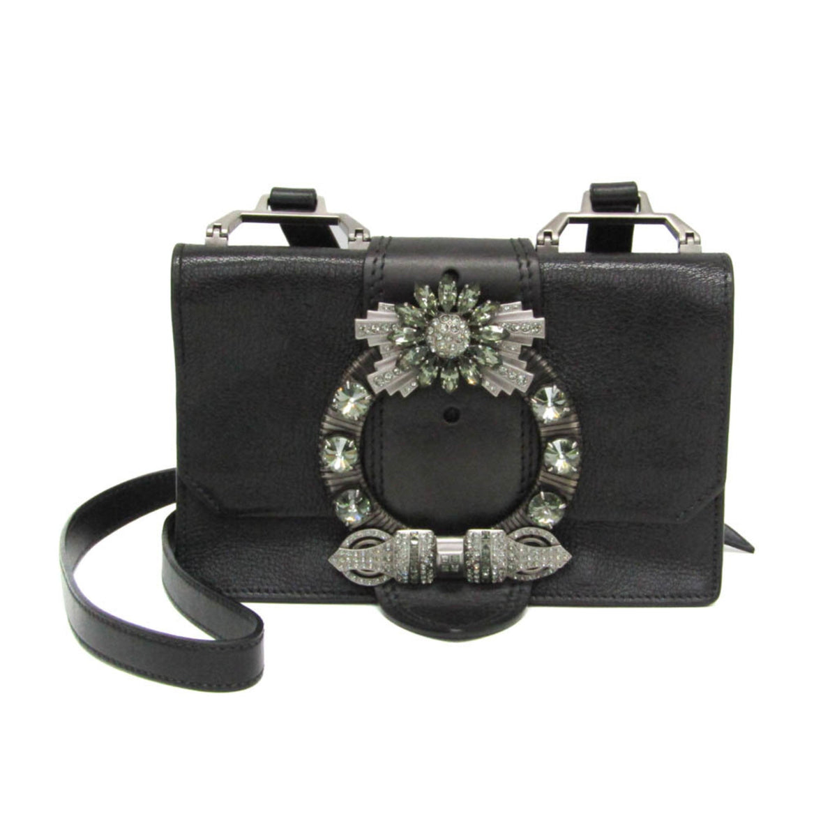 Miu Miu Madras · Rhinestone Embellished