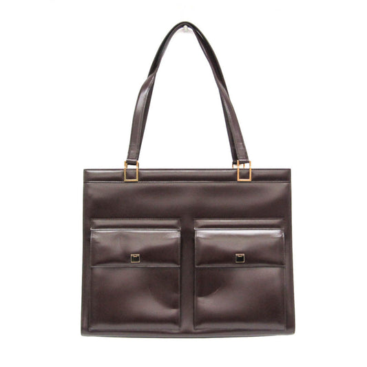 Celine Vintage Front Pocket Tote · Leather