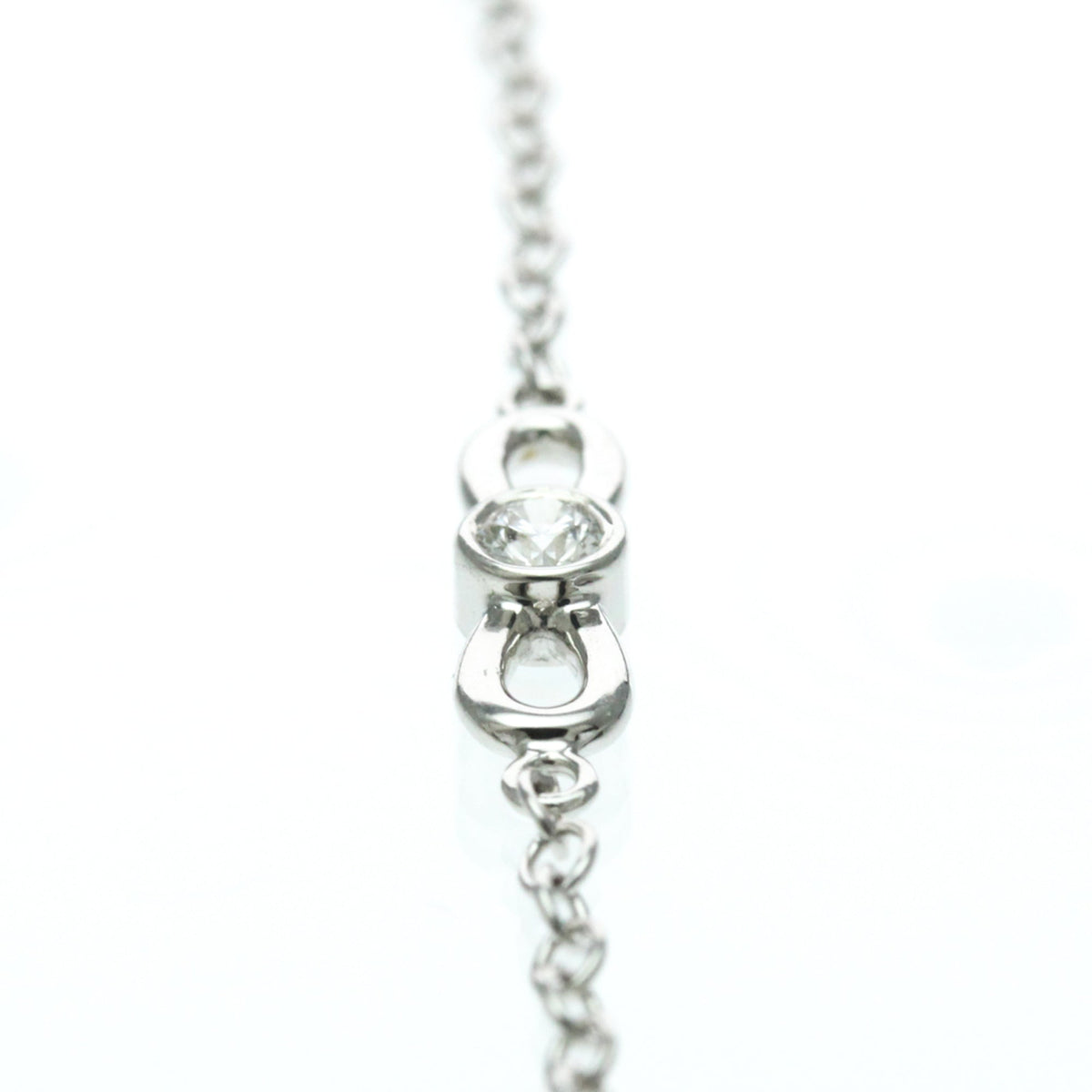 Tiffany Ribbon · Diamond · 18K White Gold