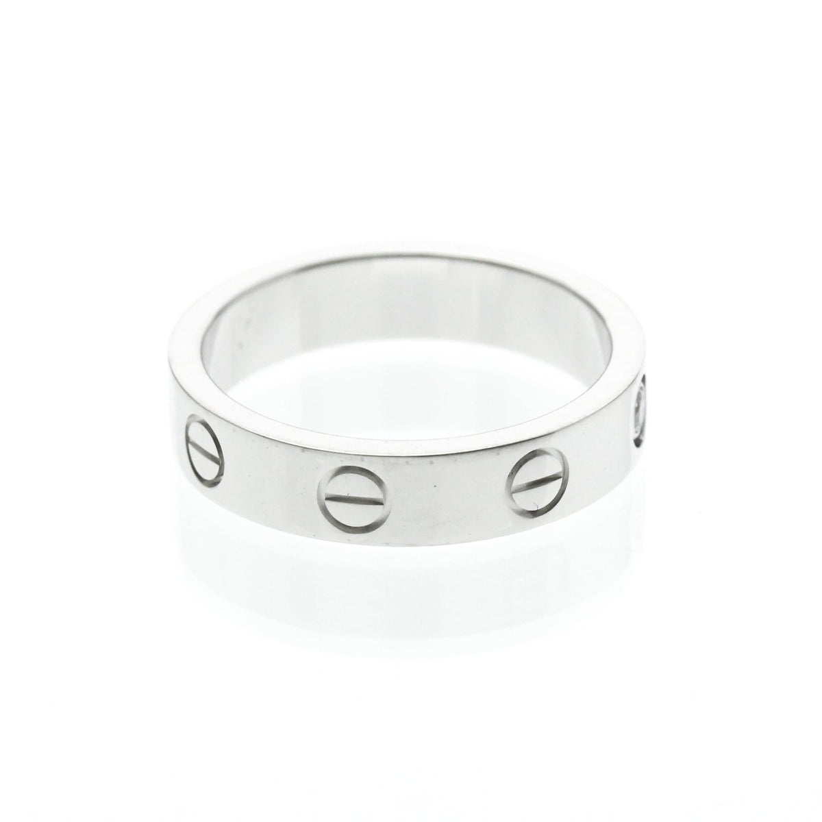 Cartier Mini Love · 18K White Gold · Diamond