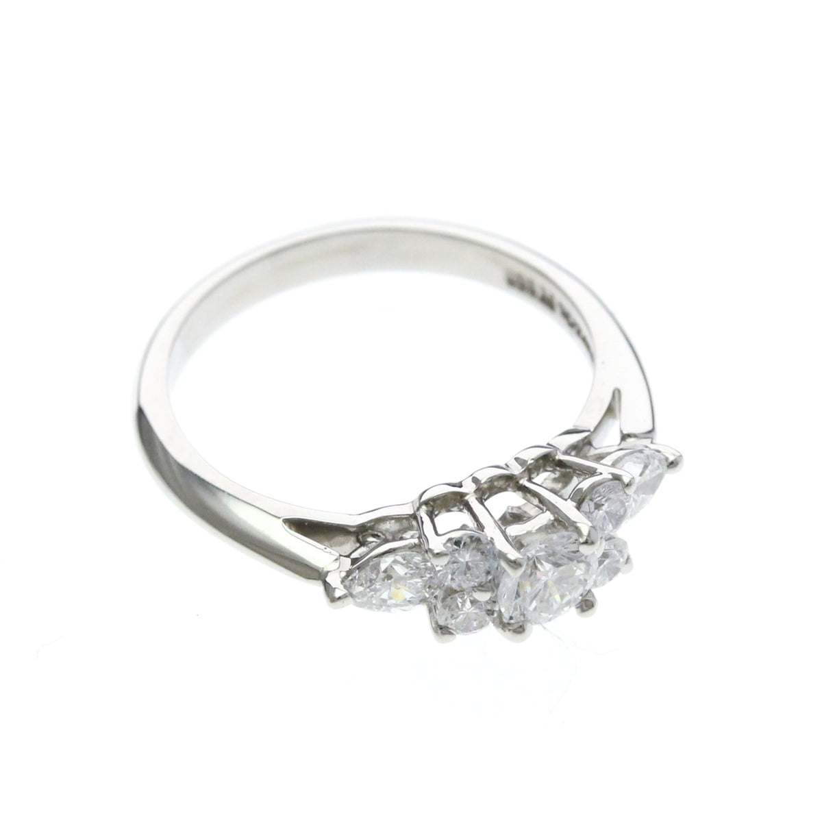 Tiffany Seven-Stone Diamond · Platinum