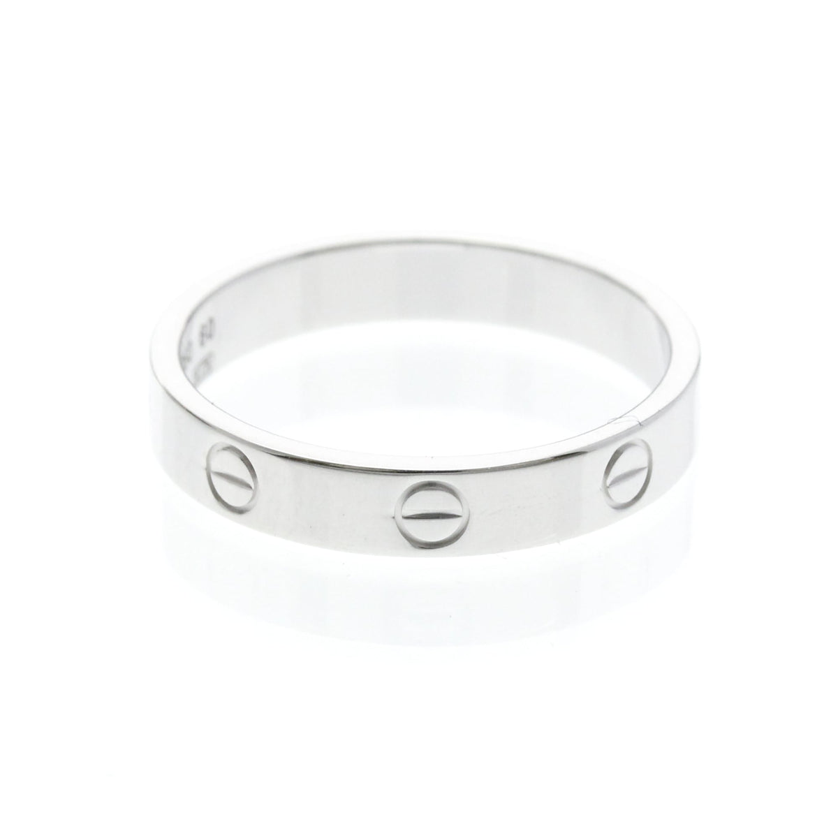 Cartier Mini Love Ring · 18K White Gold