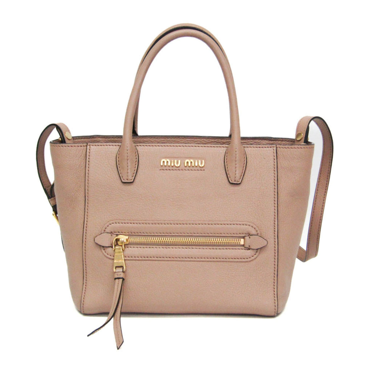 Miu Miu Madras · Leather