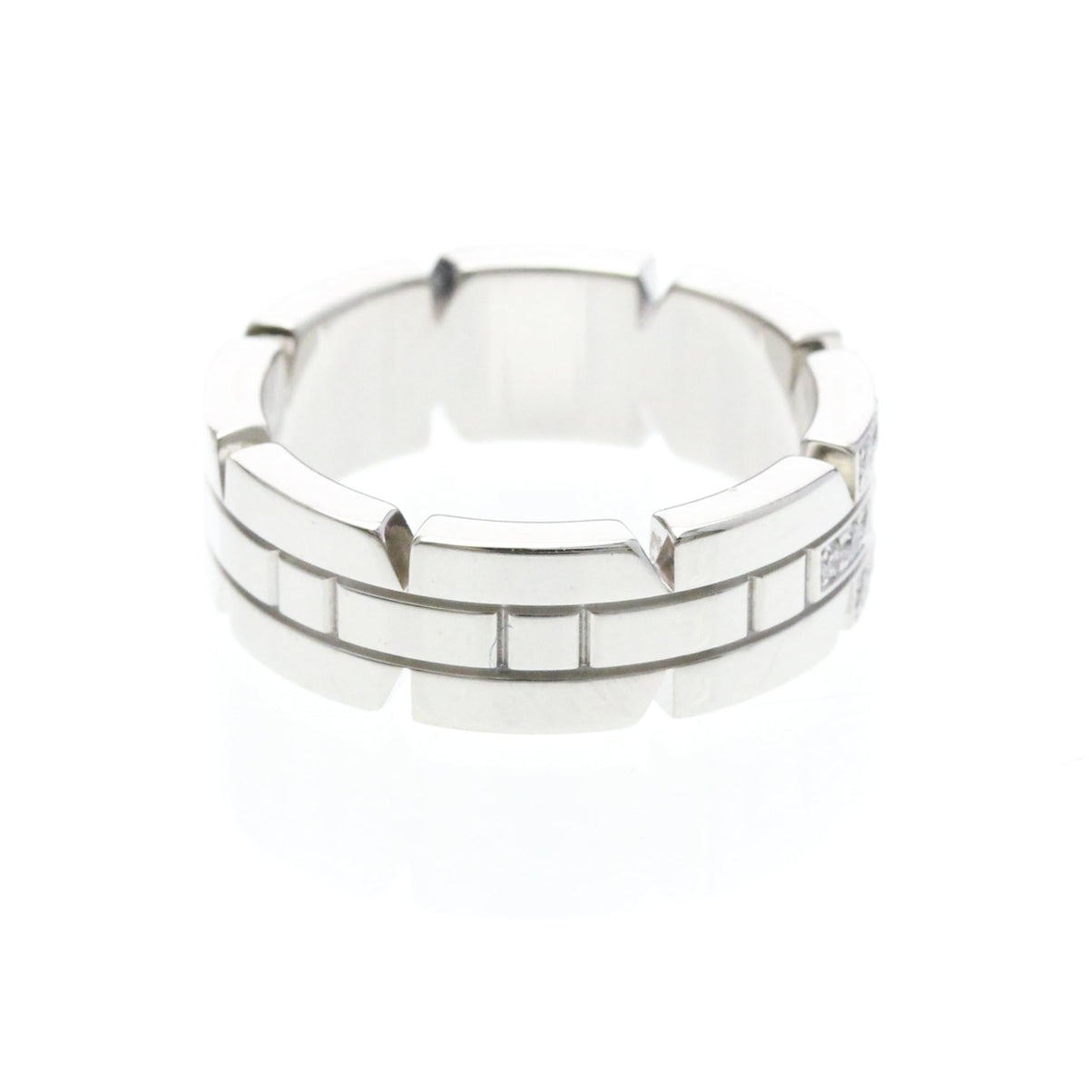 Cartier Tank Française · Diamond · White Gold