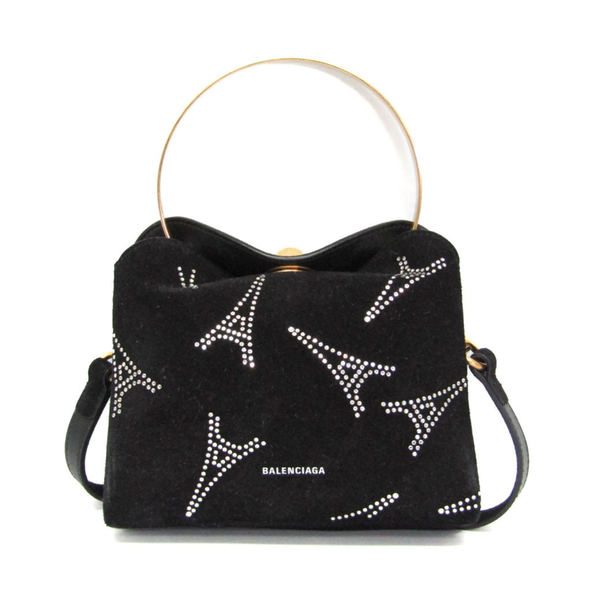 Balenciaga · Rhinestone Suede
