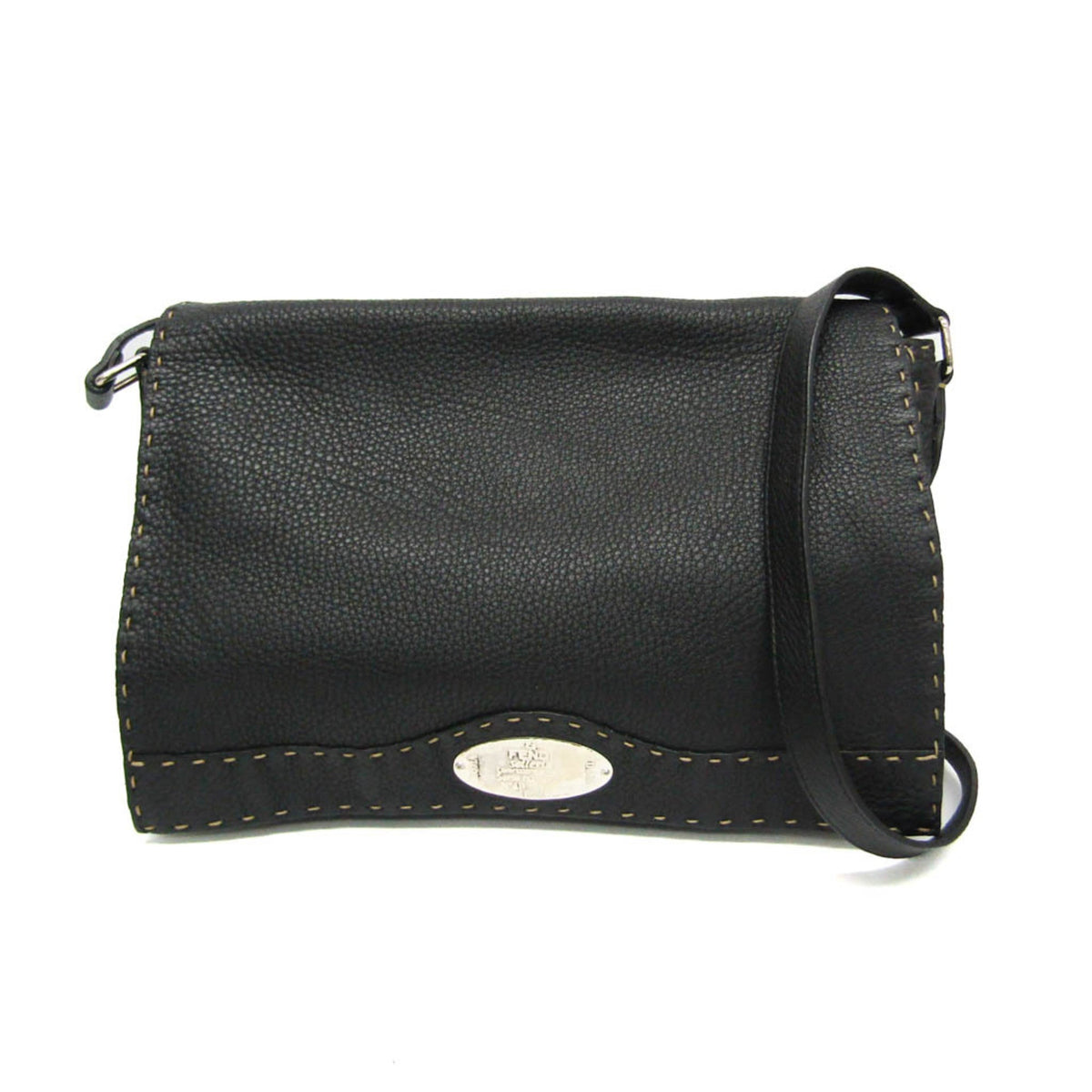 Fendi Selleria · Leather Messenger