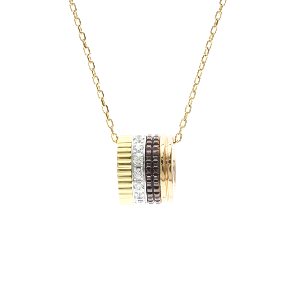 Boucheron Quatre Classic · Tri-Gold · Diamond