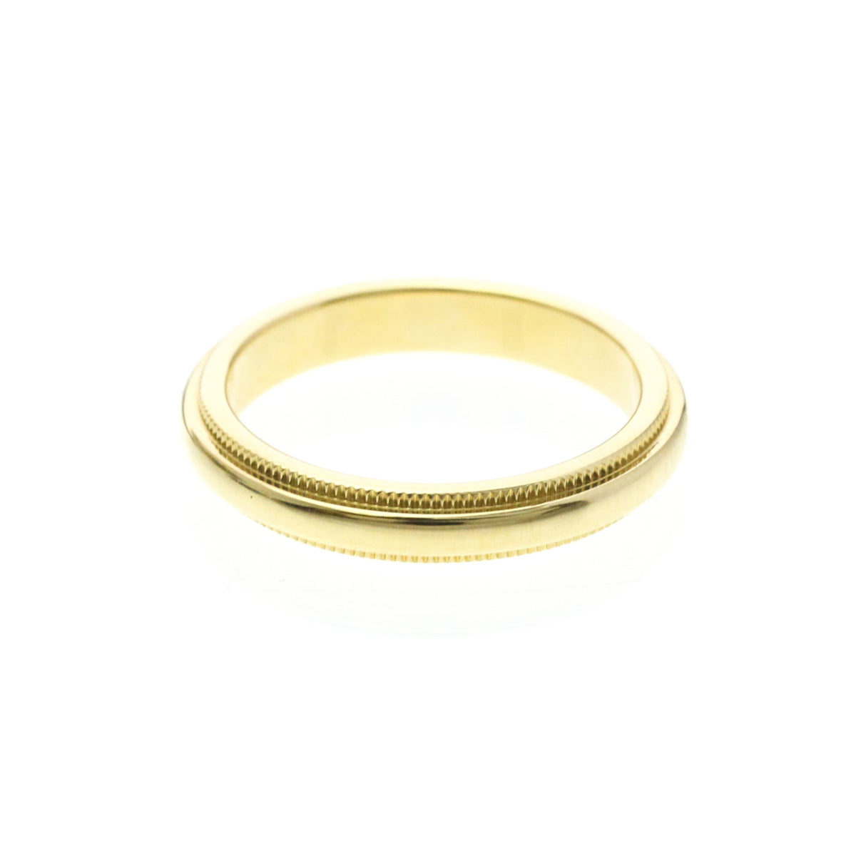 Tiffany Milgrain · 18K Yellow Gold