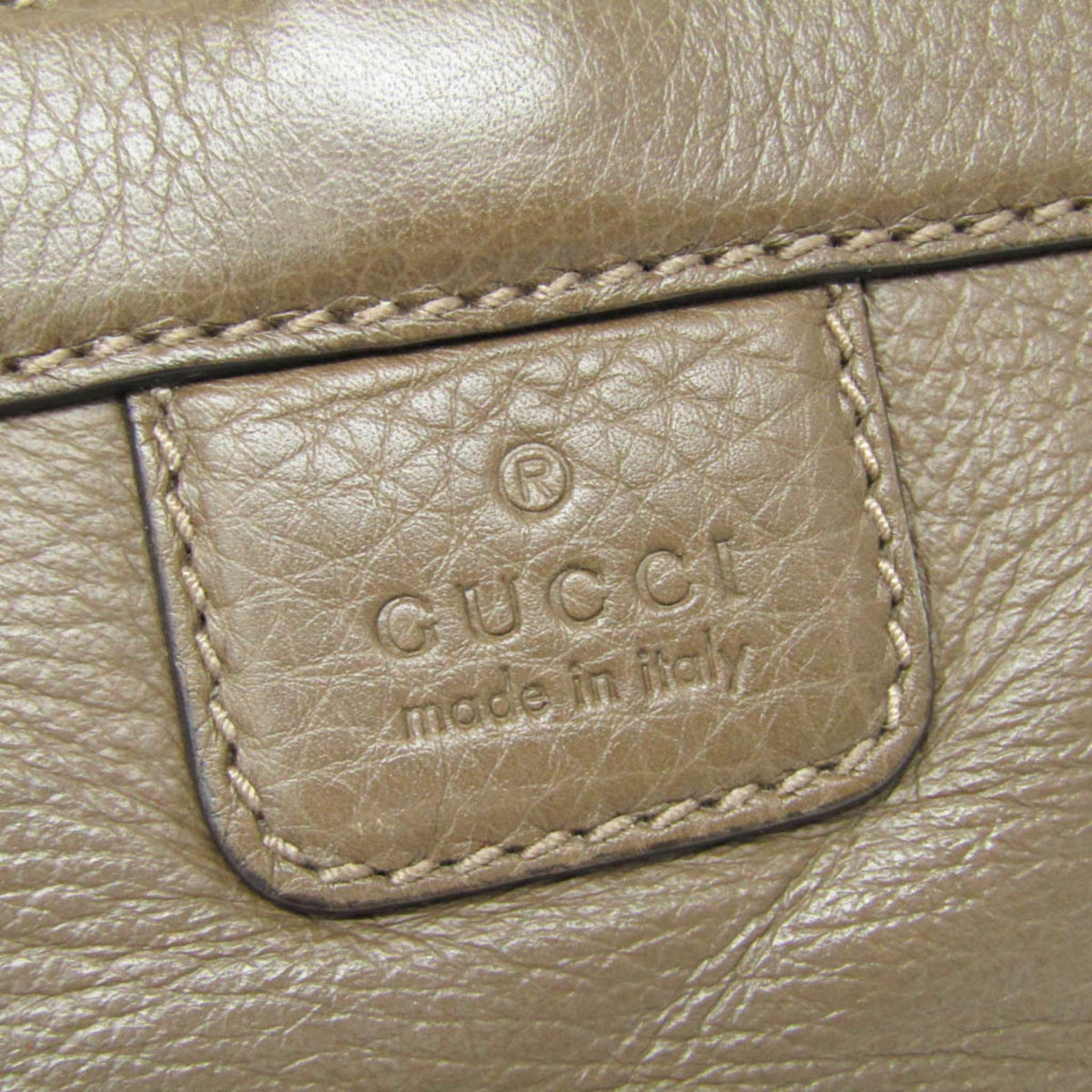 Gucci Bamboo · Leather Shoulder Bag