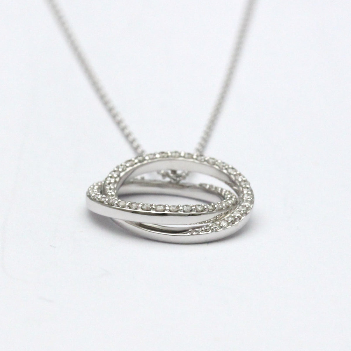 Ponte Vecchio Diamond Circle · 18K White Gold