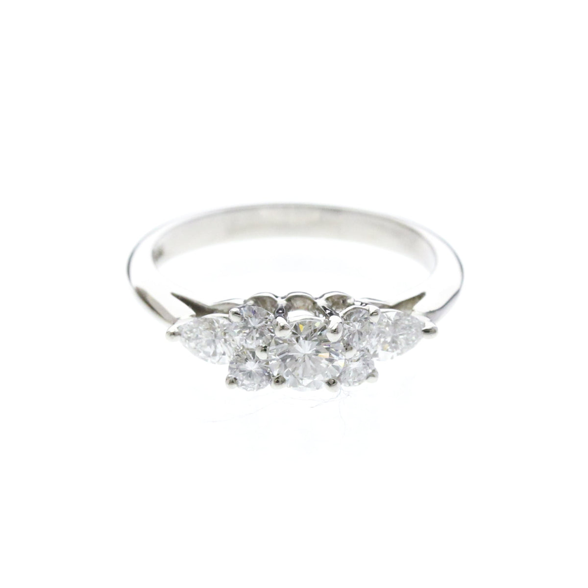 Tiffany Seven-Stone Diamond · Platinum