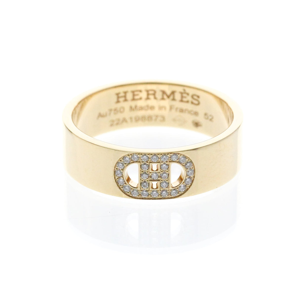 Hermès H d'Ancre · Rose Gold · Diamond