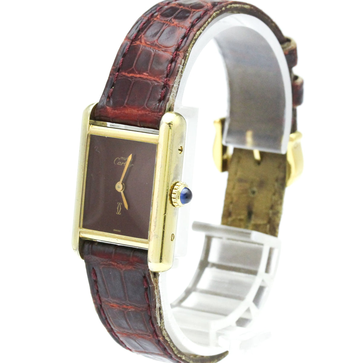 Cartier Must Tank · Vermeil · Manual Wind