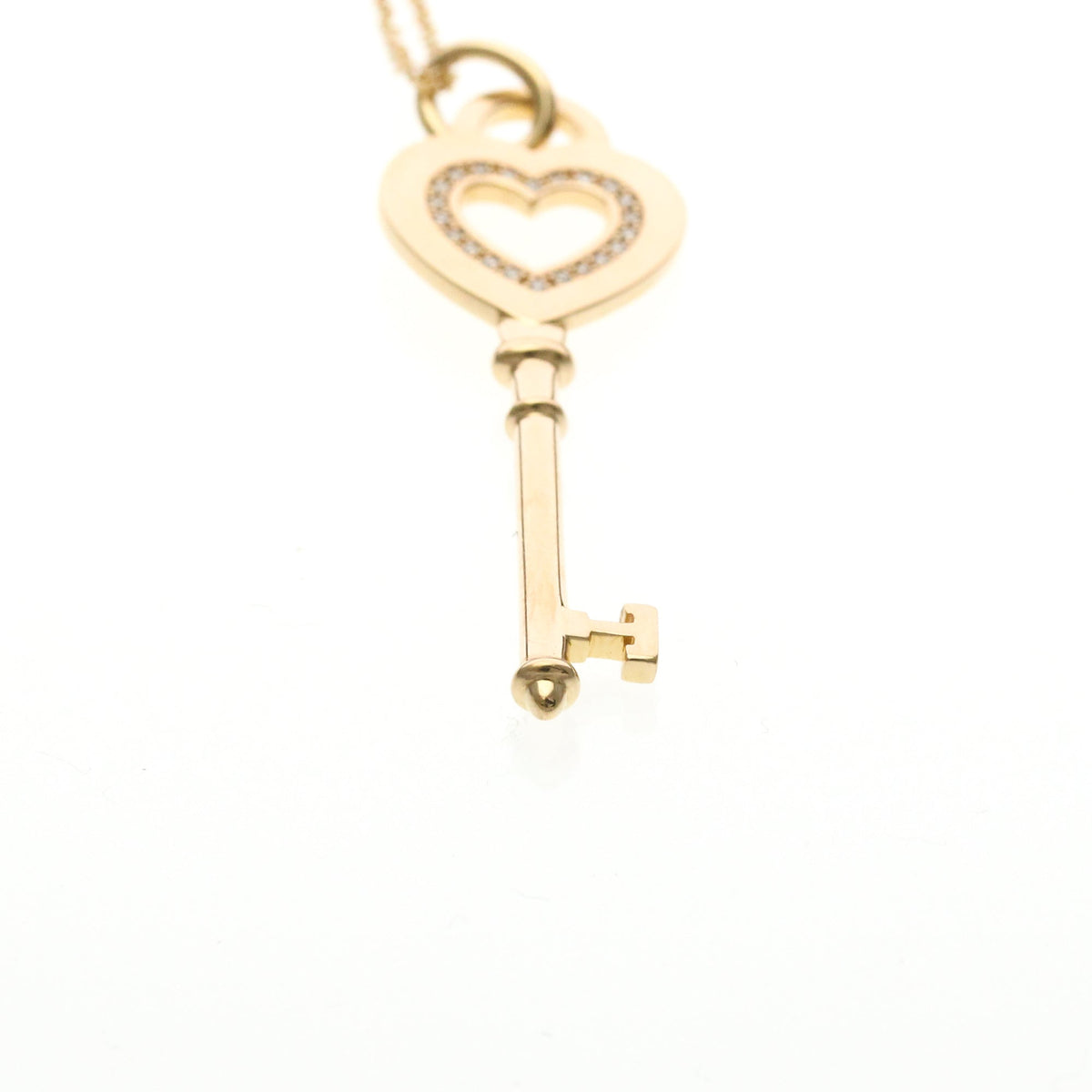 Tiffany Heart Key · Rose Gold · Diamond