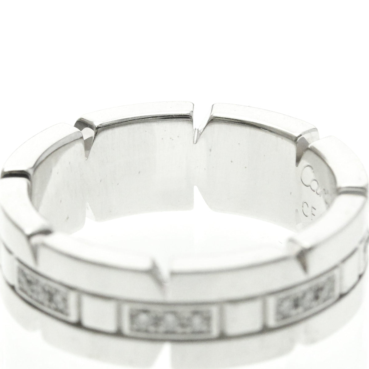 Cartier Tank Française · 18K White Gold · Diamond