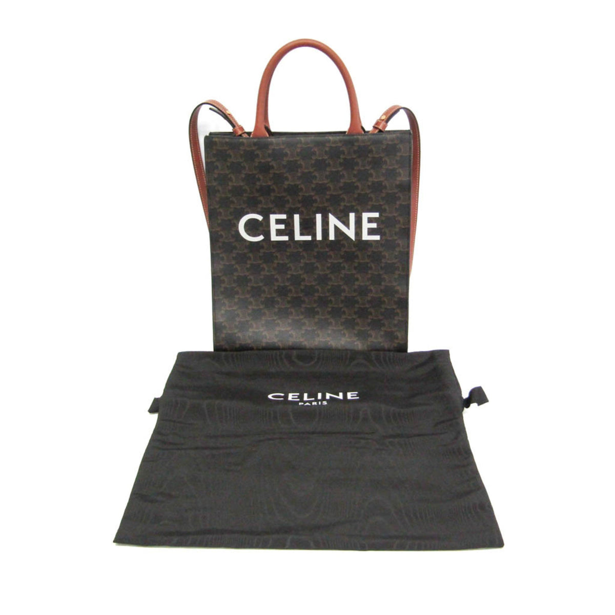 Celine Vertical Cabas Triomphe