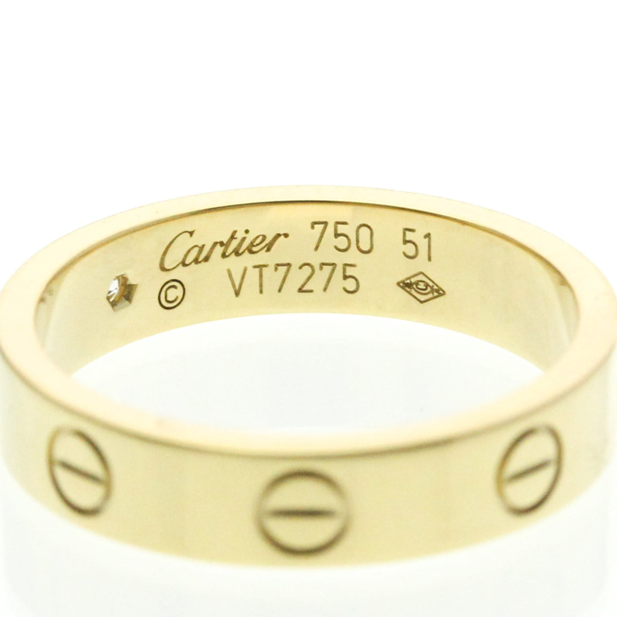 Cartier Mini Love · Diamond · 18K Yellow Gold