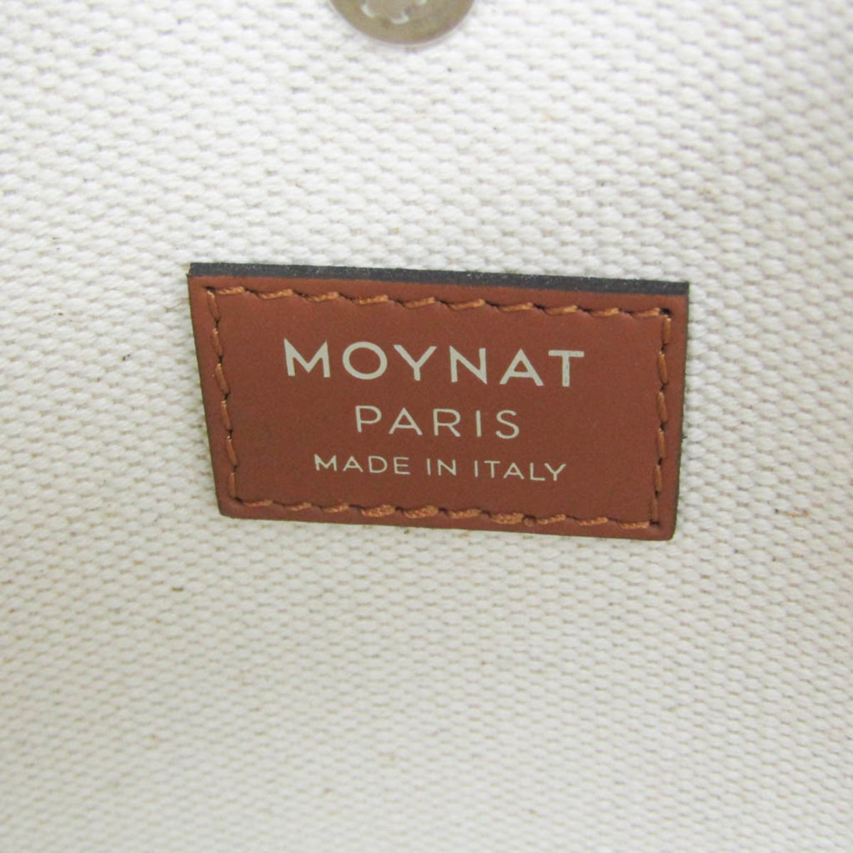 Moynat · Canvas & Leather Tote