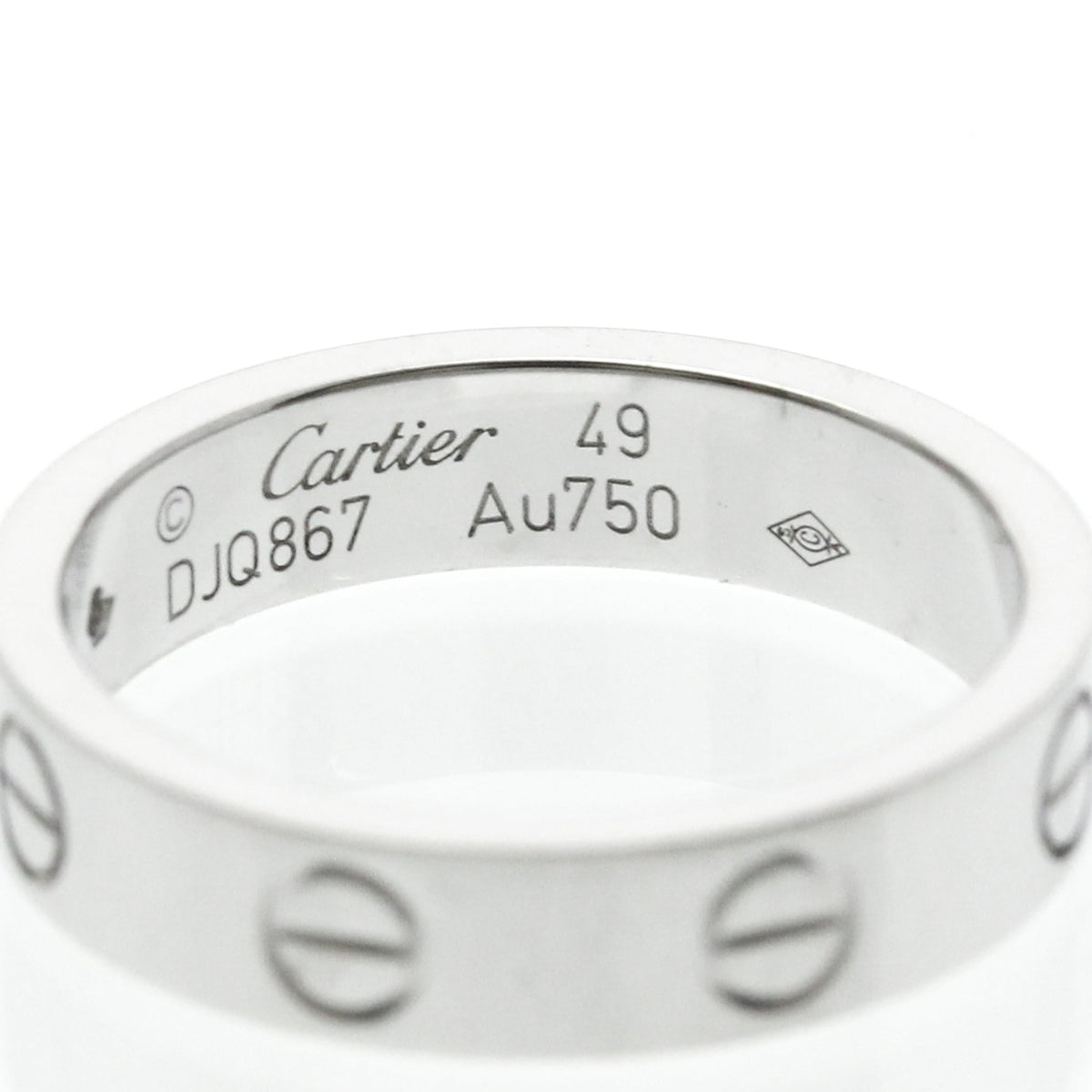 Cartier Mini Love · 18K White Gold · Diamond
