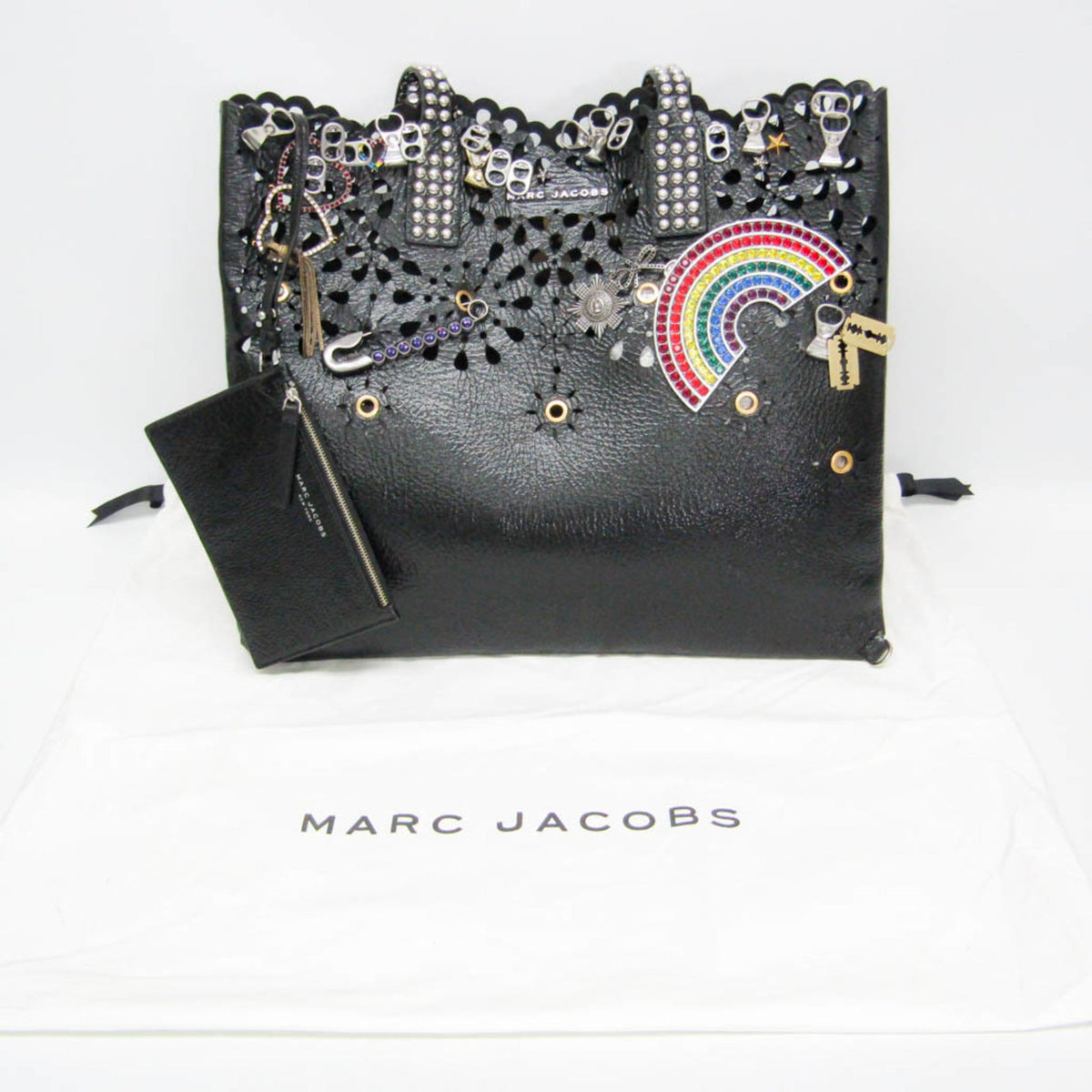 Marc Jacobs Laser Cut Embellished Wingman Tote