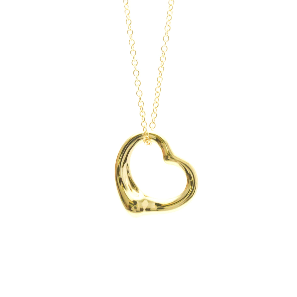 Tiffany Open Heart · 18K Yellow Gold