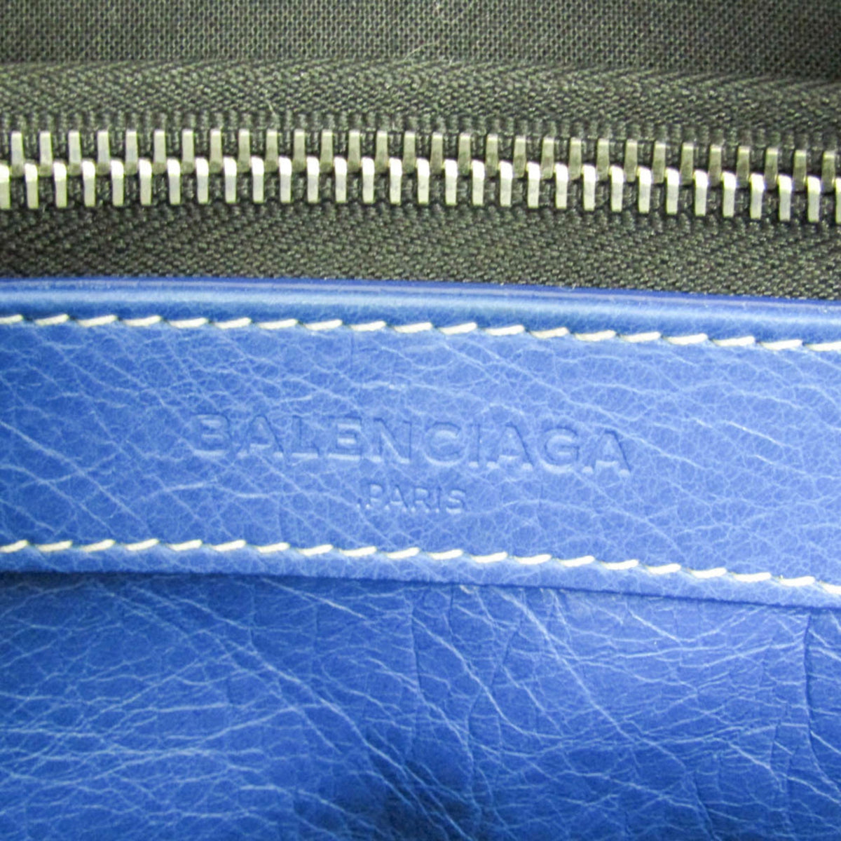 Balenciaga Bazar Shopper XS · Striped Leather