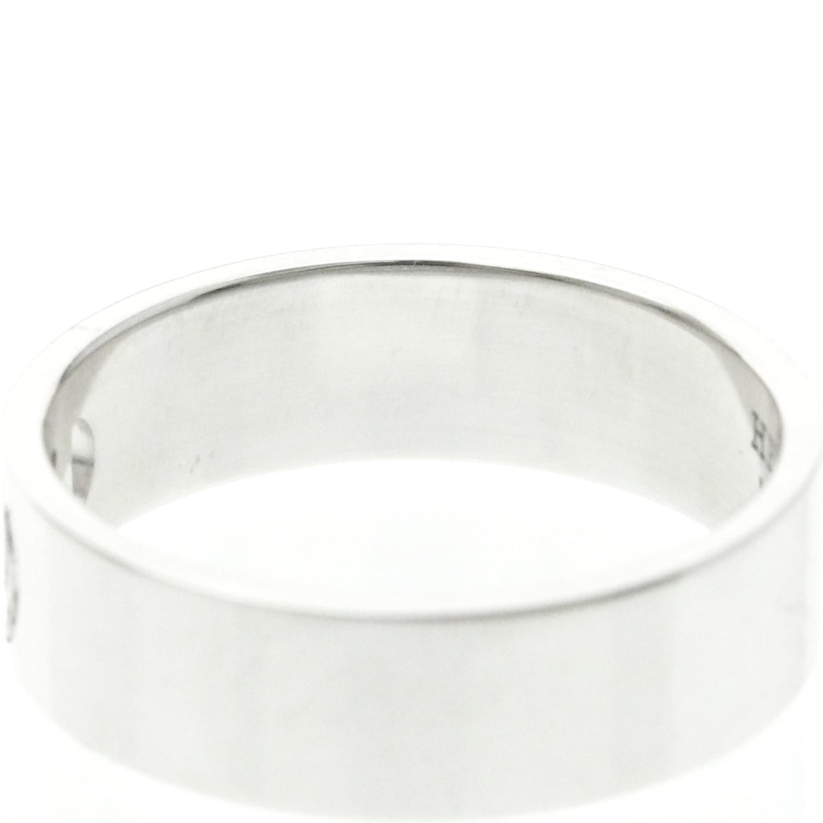 Hermès H d'Ancre · 18K White Gold · Diamond