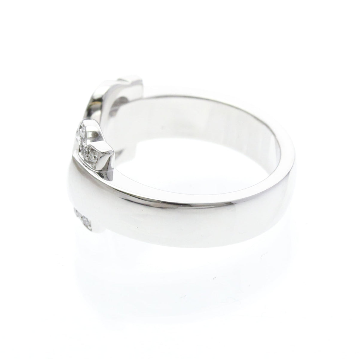 Cartier 2C Boucle Diamond · 18K White Gold